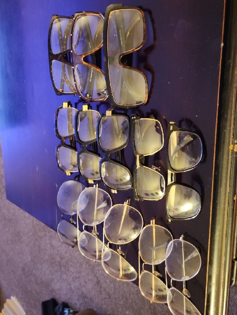 Classic Black and Tortoiseshell Men’s Eyeglasses - Pack of Mixed Frames - Picture 2 of 4
